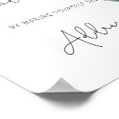 Eukalyptus - Hilfe für das geschäftige Brautadress Poster (Ecke)