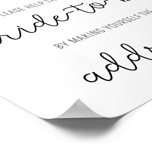 Eukalyptus - Hilfe für das geschäftige Brautadress Poster (Ecke)