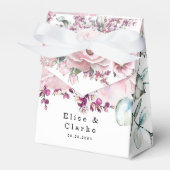 Eukalyptus-Hochzeit der botanischen Rose Geschenkschachtel (Vorderseite)