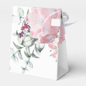 Eukalyptus-Hochzeit der botanischen Rose Geschenkschachtel (Rückseite)