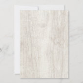 Eukalyptus-Hochzeit Einladung (Rückseite)