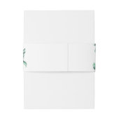 Eukalyptus-Hochzeit Einladungsbanderole (Rückseitenbeispiel)