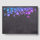 Eukalyptus-Hochzeit Gästebuch (Rückseite)