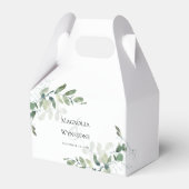 Eukalyptus-Hochzeit Geschenkschachtel (Vorderseite)