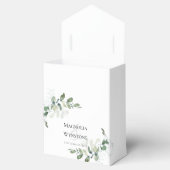 Eukalyptus-Hochzeit Geschenkschachtel (Geöffnet)