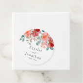 Eukalyptus-Hochzeit im Herbst Geschenkanhänger (Beispiel)