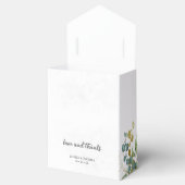 Eukalyptus-Hochzeit in Grün und Gold Geschenkschachtel (Geöffnet)