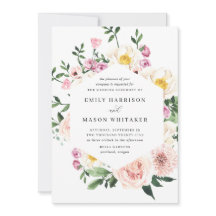 Eukalyptus-Hochzeit mit Blütenrosa und Lila Bläsch