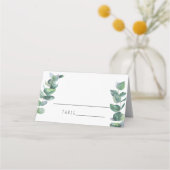 Eukalyptus - Hochzeiten von Platzkarten (Vorderseite)