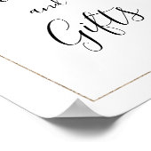 Eukalyptus-Hochzeitskarten und -geschenke Poster (Ecke)