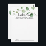 Eukalyptus-Hochzeitszettelkarten für die Grüne Fre Postkarte<br><div class="desc">Diese grünen Eskalationskarten für Eukalyptus-Hochzeitsfeiern sind die perfekte Wahl für einen einfachen Hochzeitsempfang oder ein einfaches Brautparty. Das Design bietet Aquarellfarben handgezeichnet elegante botanische Eukalyptuszweige und Blätter. Ändern Sie den Wortlaut in Anzug jedes Lebensereignisses. Das Schild der Schaufelliste wird separat verkauft.</div>