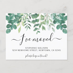 Eukalyptus I bewegt sich Ankündigungspostkarte