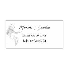 Eukalyptus-Illustration Permastempel