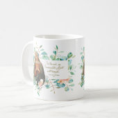 Eukalyptus-Immakulat Herz Mary Kaffeetasse (Vorderseite Links)