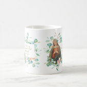 Eukalyptus-Immakulat Herz Mary Kaffeetasse (Mittel)