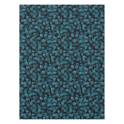 Eukalyptus in blau tischdecke (Vorderseite)
