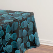 Eukalyptus in blau tischdecke (Beispiel)