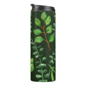 Eukalyptus in dunkelgrün thermosbecher (Nach rechts gedreht)