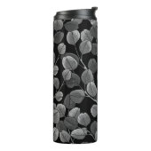 Eukalyptus in grau thermosbecher (Nach links gedreht)