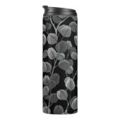 Eukalyptus in grau thermosbecher (Nach rechts gedreht)