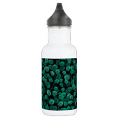 Eukalyptus in schwarz edelstahlflasche (Rechts)