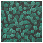 Eukalyptus in schwarz stoff (Muster)