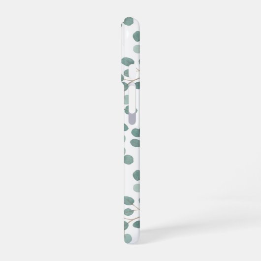 Eukalyptus iPhone 16 Hülle (Linke Seite)