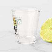 Eukalyptus-Junggeselinnen-Abschied Schnapsglas (Rechts)