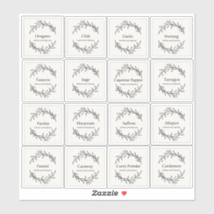 Eukalyptus Kitchen Kulinarische Kräuter Gewürze Sc Aufkleber