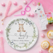 Eukalyptus können wir frühzeitig Babydusche Pappteller (Party)