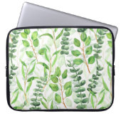 Eukalyptus Laptopschutzhülle (Vorderseite)