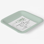 Eukalyptus Lasse Party Script Name 21. Party Pappteller (Gewinkelt)