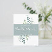 Eukalyptus Lässig Hochzeitsempfang (Stehend Vorderseite)