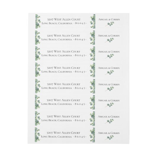 Eukalyptus-Laub (Bogen)