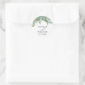 Eukalyptus Laurel Wedding Envelope Sticker (Tasche)