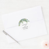Eukalyptus Laurel Wedding Envelope Sticker (Umschlag)