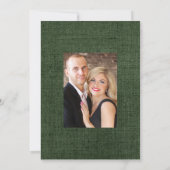 Eukalyptus-Lavendel-Rustikale-Scheunen-Hochzeit Save The Date (Rückseite)