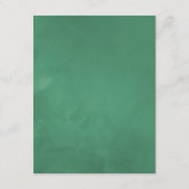 Eukalyptus Lavender Greenery Wedding Guest Details Begleitkarte (Rückseite)