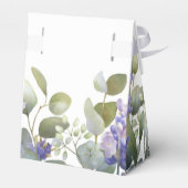 Eukalyptus & Lavender Wedding Geschenkschachtel (Rückseite)