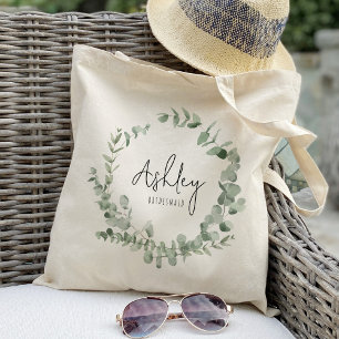 Eukalyptus Leaf Bridesmaids Tote Bag Tragetasche