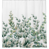 Eukalyptus-Leaf Duschvorhang (Vorderseite)
