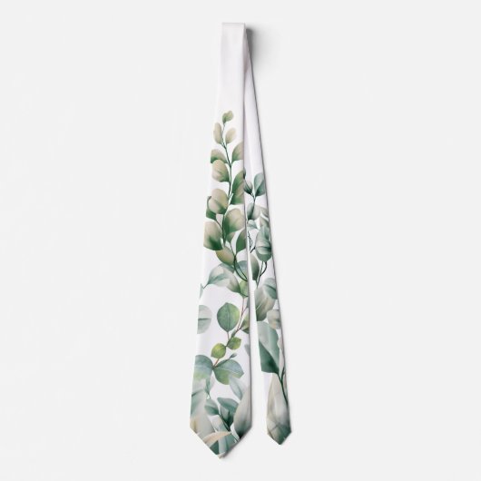 Eukalyptus-Leaf Krawatte (Vorderseite)