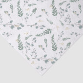 Eukalyptus-Leaf-Muster Seidenpapier (Ausschnitt)