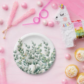 Eukalyptus-Leaf Pappteller (Party)