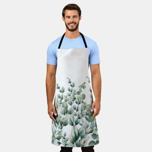 Eukalyptus-Leaf Schürze (Getragen)