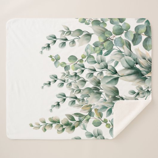 Eukalyptus-Leaf Sherpadecke (Vorderseite (Horizontal))