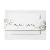 Eukalyptus Leaf Wedding Einladung Bly Band (Vorderseite Beispiel)