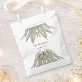 Eukalyptus Leaf Wedding Geschenktütchen (Ausgeschnitten)