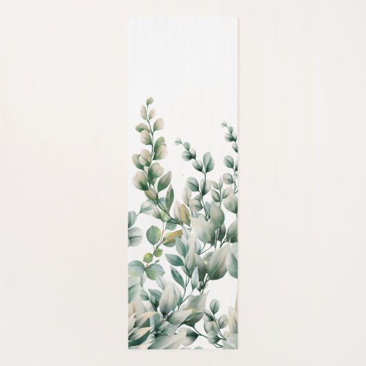 Eukalyptus-Leaf Yogamatte (Rückseite)