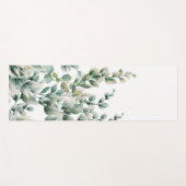 Eukalyptus-Leaf Yogamatte (Vorderseite (Horizontal))